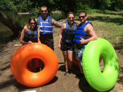 Couples Tubing Lehigh and Delaware Twin Rivers